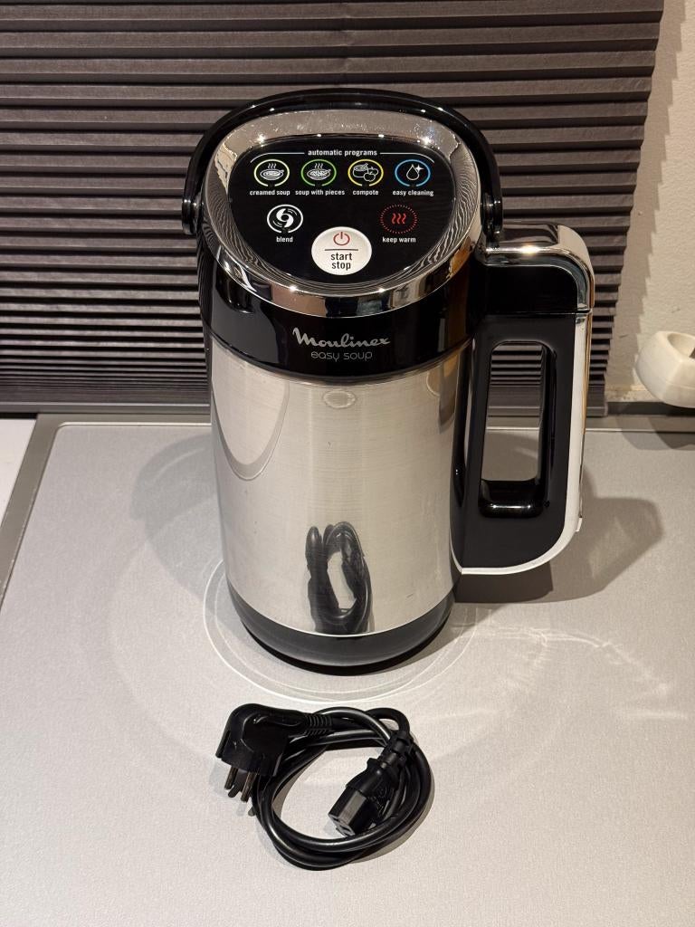Blender chauffant - Moulinex Easy Soup, Electroménager, Mélangeurs, Enlèvement, Utilisé, Mélangeur de soupe