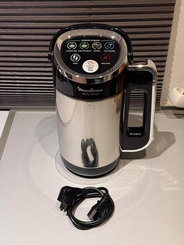 Blender chauffant - Moulinex Easy Soup, Electroménager, Mélangeurs, Utilisé, Mélangeur de soupe, Enlèvement