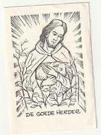Tekening De Goede HerderJos87 kind Carlos Puurs Bornem 1987, Verzamelen, Bidprentjes en Rouwkaarten, Verzenden, Bidprentje