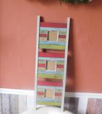 cadre  photo - décoration murale - salon - salle de bains, Enlèvement, Utilisé, Bois, Moins de 50 cm