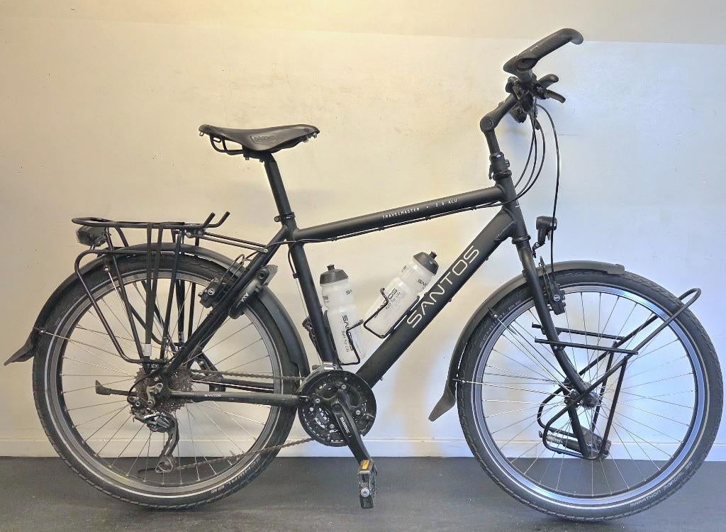 Als nieuwe Santos Travelmaster vakantiereis-trekkingfiets, Overige merken, 26 inch, Velgrem, 49 tot 53 cm