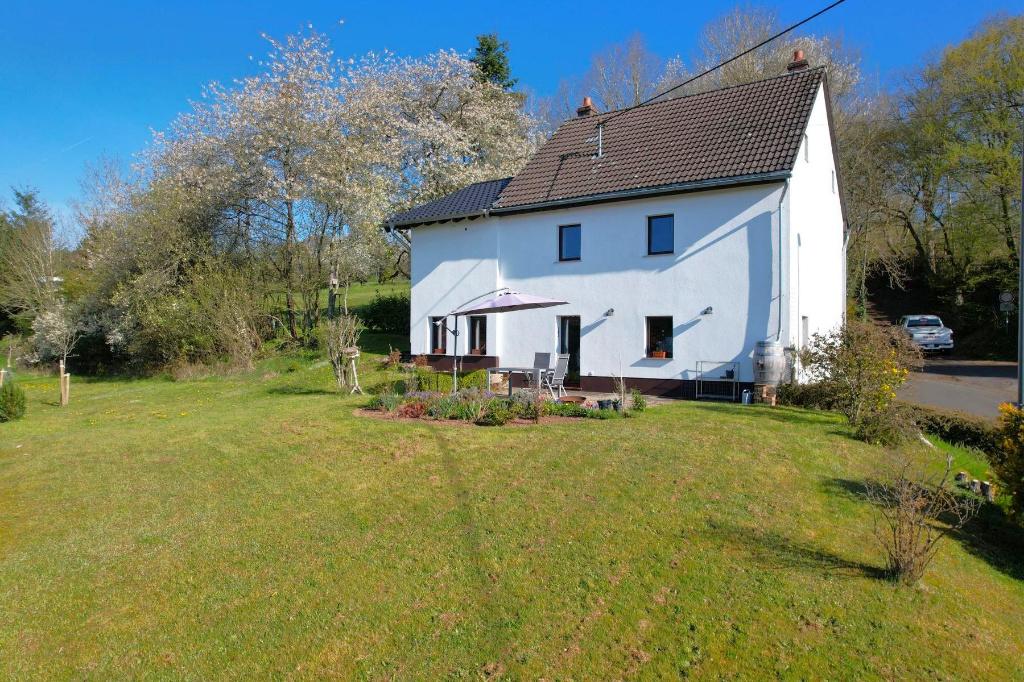 Vrijstaand woonhuis met terras, tuin, garage in de Eifel, Immo, Étranger, 115 m², Maison d'habitation, Allemagne, Village