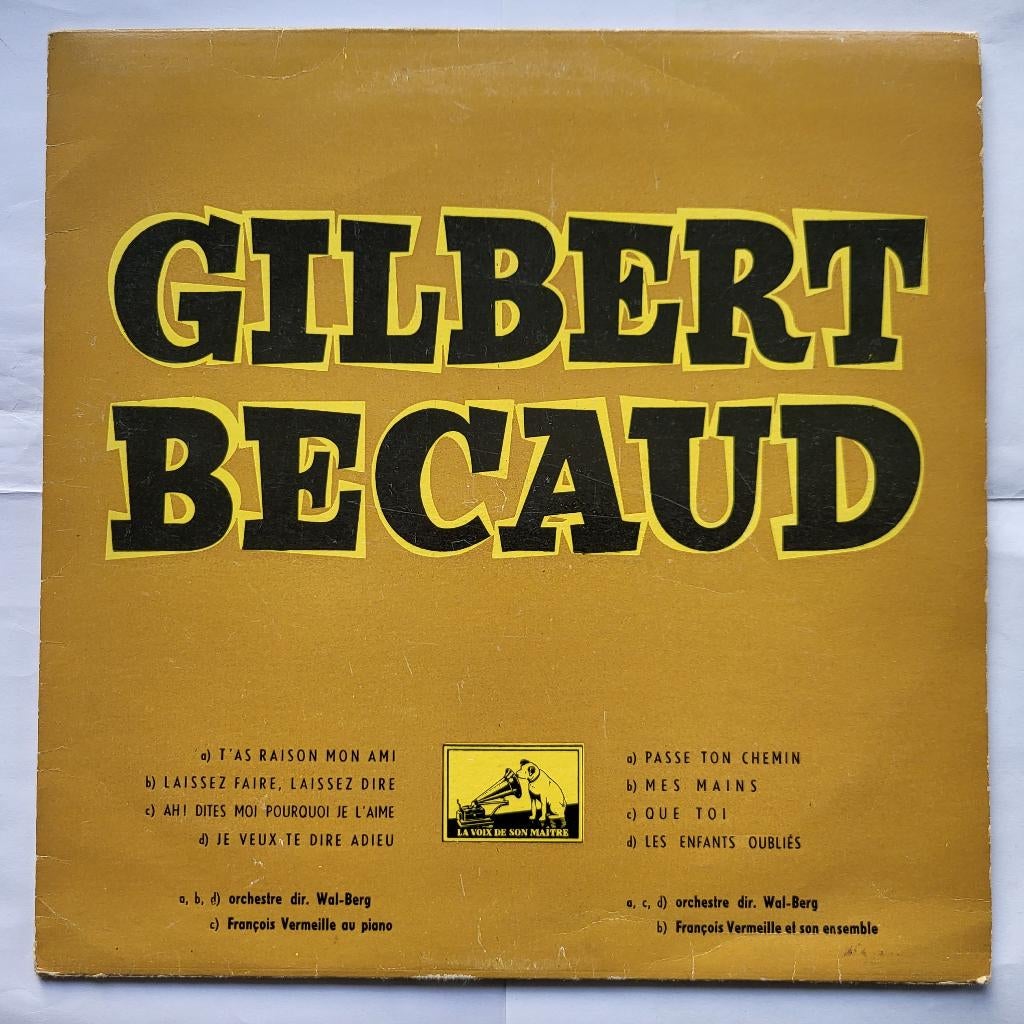 Gilbert Bécaud Mes Grands Succès 1955 33T, CD & DVD, Vinyles | Autres Vinyles, Utilisé, Enlèvement ou Envoi