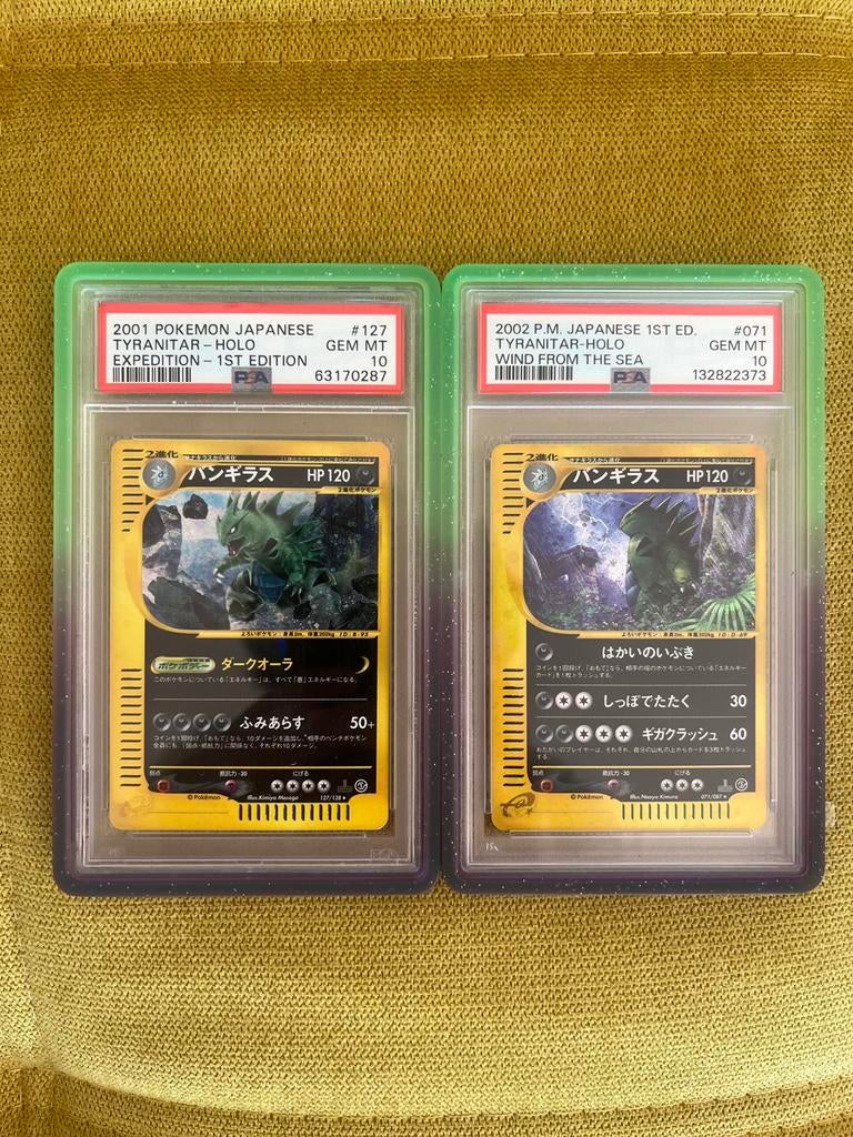 Tyranitar psa 10 expedition/wind from the seas, Ophalen