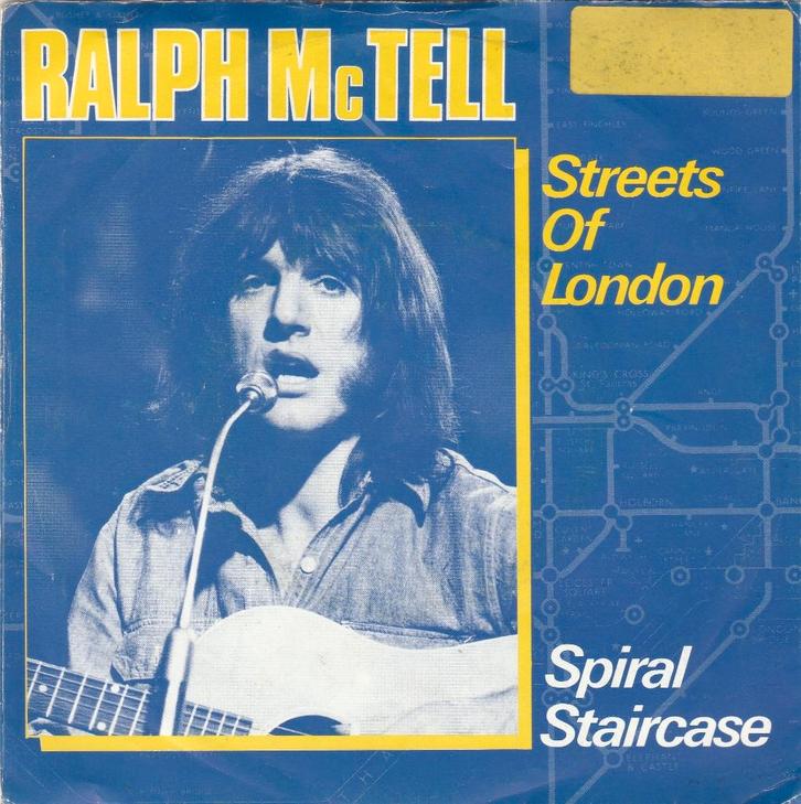 45T: Ralph McTell: Streets of London   Pop, Cd's en Dvd's, Vinyl Singles, Gebruikt, Single, Pop, 7 inch, Ophalen of Verzenden
