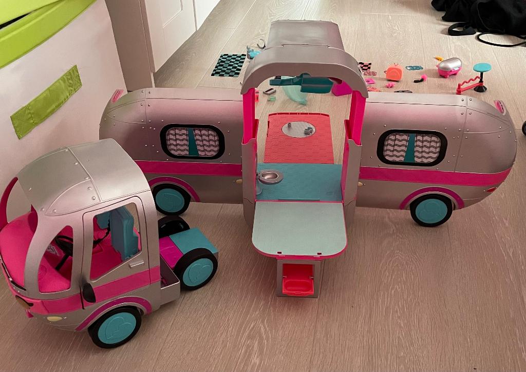 LOL glamper, Ophalen, Zo goed als nieuw