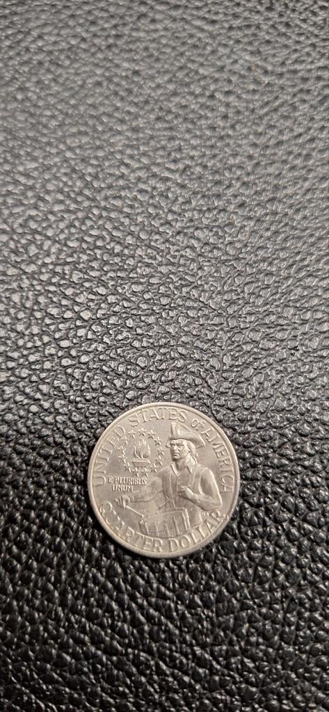 Amerika Quarter dollar 1976 Z.L., Ophalen of Verzenden