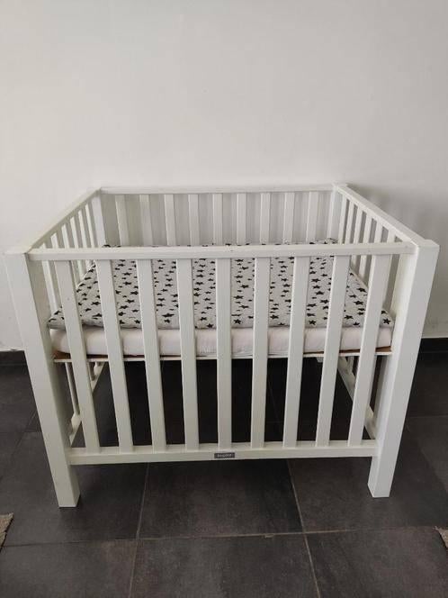 Box bopita incl. matras en boxkleed, Kinderen en Baby's, Babyparken, Ophalen, Gebruikt, Vierkant, In hoogte verstelbaar