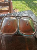 Bain marie roestvrijstalen schaal, Ophalen of Verzenden, Glas