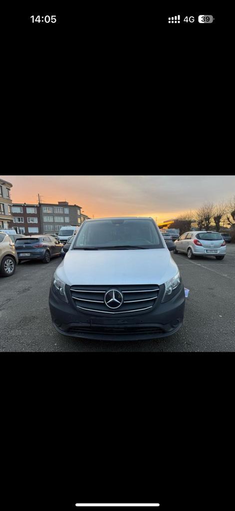 Mercedes Vito 114 l3H1  dubbele cabine 24000 excl, Auto's, Mercedes-Benz, Particulier, Vito, Automaat, Ophalen