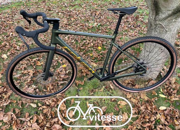 Gravelbike carbon (nieuw) maat M 54cm, Fietsen en Brommers, Fietsen | Racefietsen, Nieuw, Carbon, Ophalen