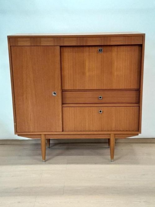 Origineel Van Pelt bar- of opbergmeubel uit 60' met label, Huis en Inrichting, Kasten | Ladekasten, Zo goed als nieuw, 100 tot 150 cm