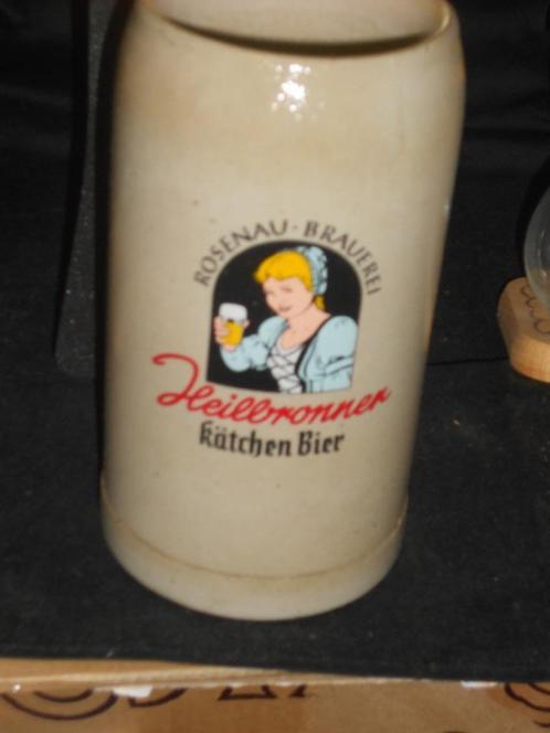 Bierglazen.Rossenau.Heilbronnen.Katchen Bier.Delirium.D 75, Collections, Marques de bière, Comme neuf, Verre ou Verres, De Koninck