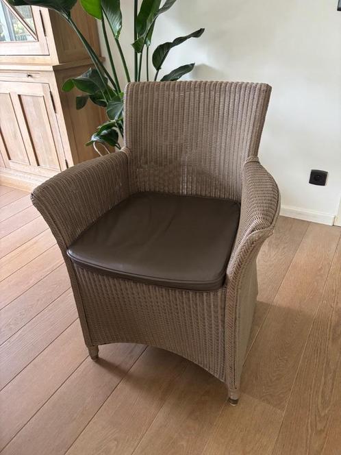 6 stoelen Vincent Sheppard, Huis en Inrichting, Stoelen, Gebruikt, Vijf, Zes of meer stoelen, Leer, Stof, Overige materialen, Overige kleuren