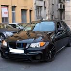 Bmw e90 318 D cartographier, Auto's, BMW, Achterwielaandrijving, Zwart, Leder en Stof, 5 deurs