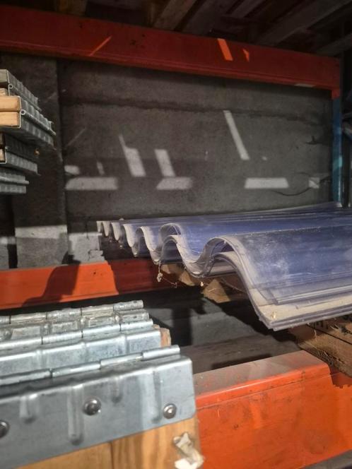 Golfplaten nieuw., Doe-het-zelf en Bouw, Dakpannen en Dakbedekking, Zo goed als nieuw, Ophalen