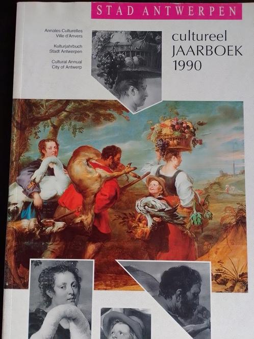 Antwerpen Cultureel Jaarboek 1990, Livres, Art & Culture | Arts plastiques, Peinture et dessin, Envoi