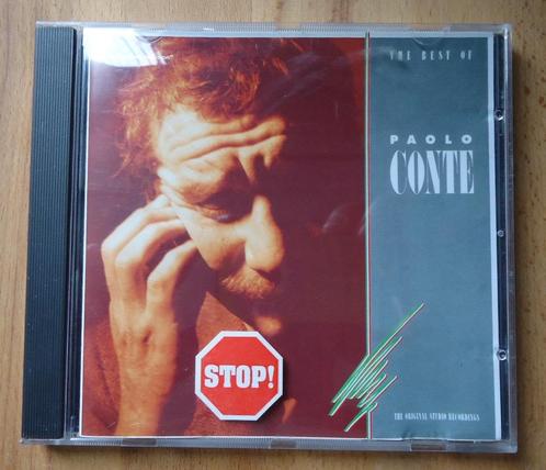 De originele CD The Best Of Paolo Conte van Paolo Conte., Cd's en Dvd's, Cd's | Pop, Zo goed als nieuw, 1980 tot 2000, Boxset