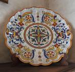 Groot handgeschilderd Deruta majolica-bord, Ophalen