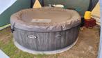 Intex jaccuzi voor 6 personen 1 jaar oud + tent, Tuin en Terras, Ophalen, Zo goed als nieuw