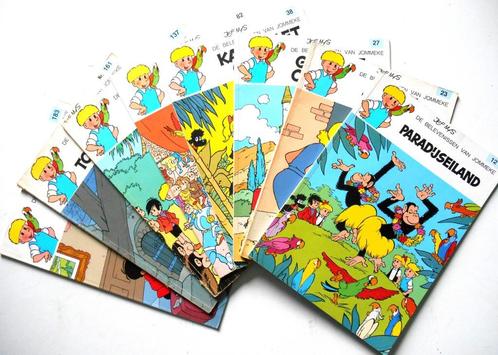 Strips van Jommeke   (witte back cover), Boeken, Stripverhalen, Meerdere stripboeken, Ophalen of Verzenden