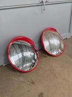 Verkeersspiegel, Huis en Inrichting, Woonaccessoires | Spiegels, Ophalen, Rond, Zo goed als nieuw, Minder dan 100 cm