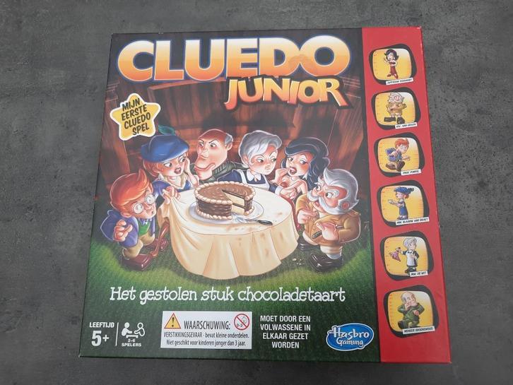 Cluedo junior, Hobby en Vrije tijd, Gezelschapsspellen | Bordspellen, Zo goed als nieuw, Vijf spelers of meer, Ophalen