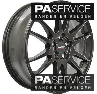 Nw 18 inch Matblack Alutec Mini R53 R56 set incl Banden 4*10, Auto-onderdelen, Banden en Velgen, Banden en Velgen, 18 inch, 205 mm