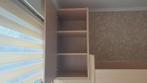 Staapelbed, Ophalen, Beige, Beige, Hout