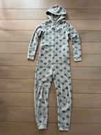 Fleece onesie met kap en zijzakjes, Kinderen en Baby's, Kinderkleding | Maat 152, Ophalen, Gebruikt