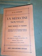 Livre ancien La médecine nouvelle, Livres, Santé, Diététique & Alimentation, Comme neuf, Enlèvement ou Envoi