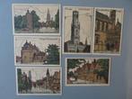 6 oude illustrator R. gebouwen monumenten Brugge, Verzamelen, Postkaarten | België, Verzenden, 1920 tot 1940, Ongelopen, West-Vlaanderen