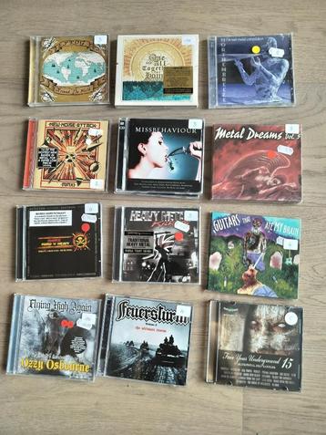 Metal verzamel-CD's te koop beschikbaar voor biedingen