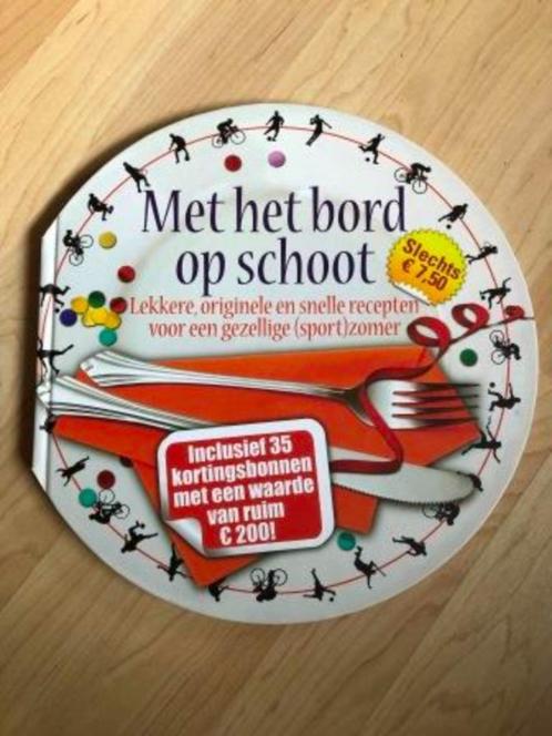 Kookboek met het bord op schoot, Boeken, Kookboeken, Gelezen, Overige gebieden, Gezond koken, Ophalen of Verzenden