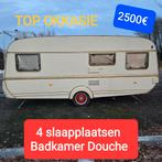 Caravan Tabbert slaapkamer Badkamer camping werfkeet bouw 6m, Caravans en Kamperen, Caravans, Rondzit, Tabbert, Bedrijf, 5 tot 6 meter