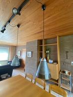 Verlichting hanglampen + spots, Ophalen, Gebruikt, Glas