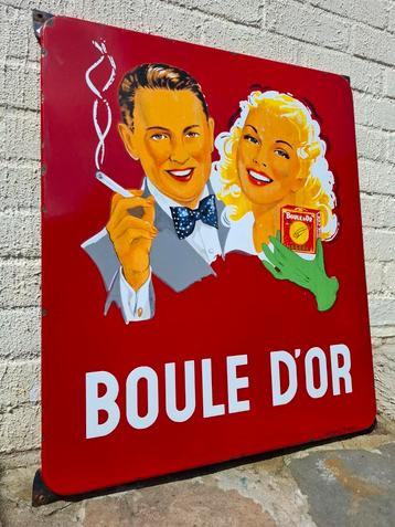 Plaque émaillée Boule d or version Hollande 1956 beschikbaar voor biedingen