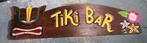 planche en bois d albesia Tiki style 100 cm aloha, Antiquités & Art