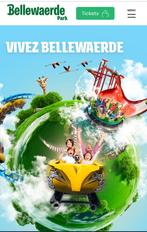 2 tickets Bellewaerde, Tickets en Kaartjes, Ticket of Toegangskaart