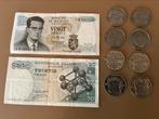 Collectie Belgische frank stukken + biljetten 20BF, Postzegels en Munten, Munten en Bankbiljetten, Ophalen of Verzenden