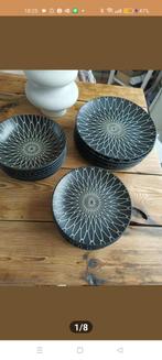 Zwart Buclan servies 18 delig, Ophalen, Nieuw, Compleet servies