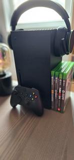Xbox Series X avec manette, casque, stand et jeux, Comme neuf, Xbox Series X, Enlèvement