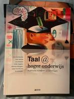 Taal@hogeronderwijs, Boeken, Ophalen, Zo goed als nieuw, Johanna Potargent; Lieve de Wachter; Luce Broeckx; Linda Cupp...