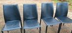 4 gratis zwarte stoelen, Huis en Inrichting, Ophalen, Gebruikt