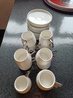 Set koffiekopjes met bordjes, Huis en Inrichting, Keuken | Servies, Ophalen