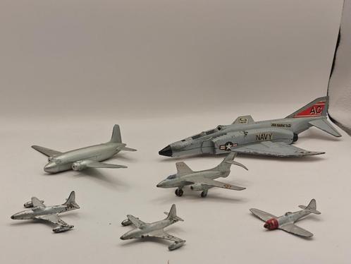 Dinky Toys England set vliegtuigjes, Hobby en Vrije tijd, Modelauto's | 1:43, Gebruikt, Auto, Dinky Toys, Ophalen of Verzenden