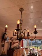 lustres Hollandais 5 branches en étain, Enlèvement, Comme neuf, Métal, Hollandais