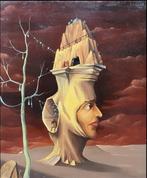 Huile sur panneau Le prisonnier signe Carl prevot, Antiquités & Art, Enlèvement ou Envoi