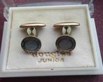 vintage manchetknopen in doosje, Handtassen en Accessoires, Manchetknopen, Ophalen of Verzenden