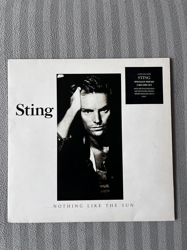 Sting - …Nothing Like the Sun (Vinyl, 1987), Cd's en Dvd's, Cd's | Pop, Zo goed als nieuw, Ophalen of Verzenden